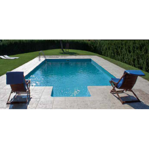 KIT PISCINE ACIER Rectangle 15